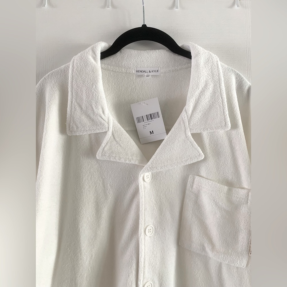kendall + kylie white terrycloth 3-piece set ♡ nwt - Picture 2 of 9